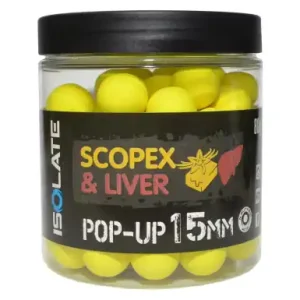 Boilies Shimano ISOLATE Pop - Up - Scopex & Liver