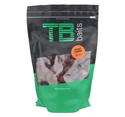 Boilies TB Baits Orient Shrimp 1 kg - Ø 20 mm