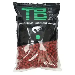 Boilies TB Baits 10 kg - Spice Shrimp Ø 24 mm