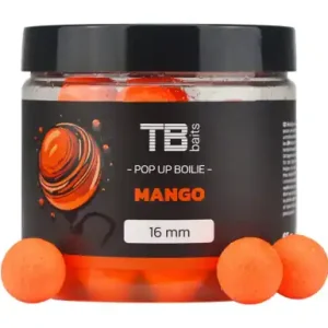 Boilies TB Baits POP-UP Mango + NHDC - Ø 16 mm