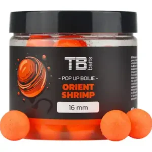 Boilies TB Baits POP-UP Orient Shrimp + NHDC - Ø 12 mm