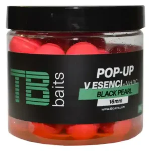 Boilies TB Baits POP-UP Black Pearl + NHDC - Ø 16 mm
