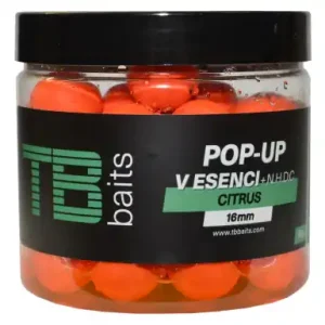 Boilies TB Baits POP-UP Citrus + NHDC - Ø 16 mm