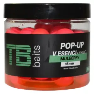Boilies TB Baits POP-UP Mulberry + NHDC - Ø 16 mm