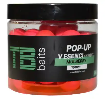 Boilies TB Baits POP-UP Mulberry + NHDC - Ø 16 mm