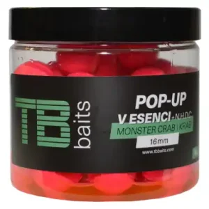 Boilies TB Baits POP-UP Monster Crab + NHDC - Ø 16 mm