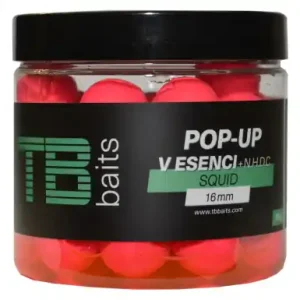 Boilies TB Baits POP-UP Squid + NHDC - Ø 16 mm