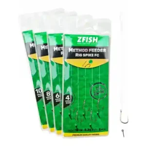ZFish Method Feeder Rig Spike FC