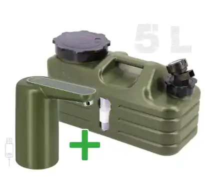 Heavy Duty Water Carrier - 5 liter + automatische Pumpe