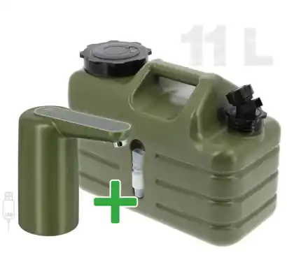 Heavy Duty Water Carrier - 11 liter + automatische Pumpe