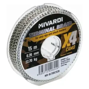 Geflochtene Schnur Mivardi Terminal X4 Braid - Camouflage