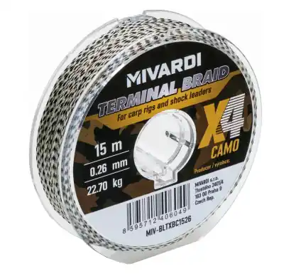 Geflochtene Schnur Mivardi Terminal X4 Braid - Camouflage