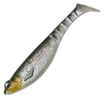DAM Effzett Shadster Power Tail - farbe Silver Shinner