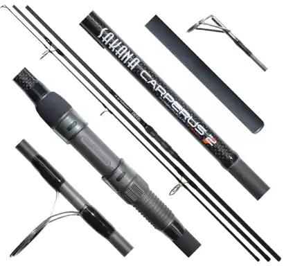 Angelrute Sakana Carperus II 390 cm - 3,5 lbs - 3 teile