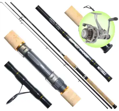 Angelrute Mitchell Epic MX2 Lake 363 cm - 10 - 25 g + angelrolle Mitchell Avocet RZ 2000R