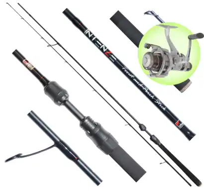 Angelrute DAM Intenze Trout N Perch Stick 242 cm - 5 - 20 g + Angelrolle Mitchell Avocet RZ 2000R