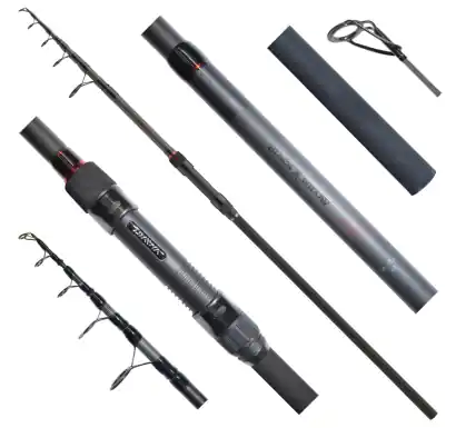 Angelrute Daiwa Black Widow Tele Carp 3,6 m - 3 lbs
