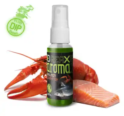 Spray Dip Delphin AromaX - Lachs / Flusskrebs - 30 ml