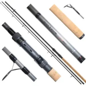 Angelrute Daiwa Black Widow XT Bait 360 cm - 50 - 125 g - 3 teile