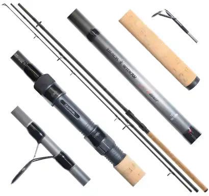 Angelrute Daiwa Black Widow XT Bait 360 cm - 50 - 125 g - 3 teile