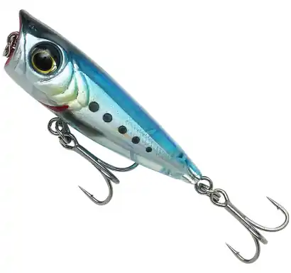 Wobbler Savage Gear Micro Popper - Ghost Sardine - 1609160