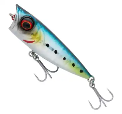 Wobbler Savage Gear Micro Popper - Sardine Holo - 1609167