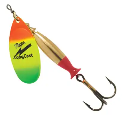 Spinner Mepps Aglia Longcast - farbe Fluo Tiger