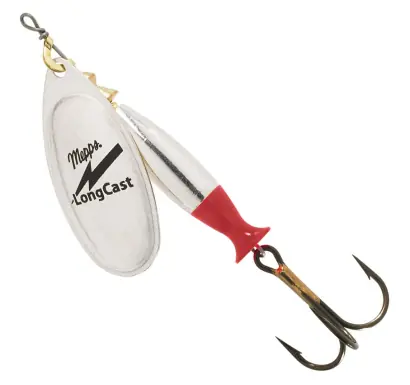 Spinner Mepps Aglia Longcast Silver - farbe silber