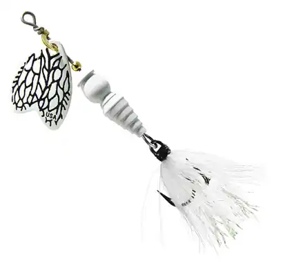 Spinner Mepps Thunder Bug - farbe White Miller