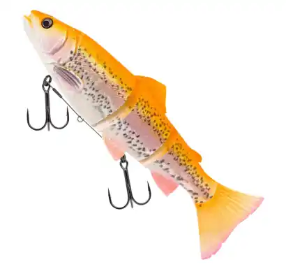 Savage Gear 3D Line Thru Trout - Golden Albino - 15 cm - 1636552