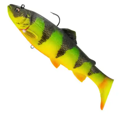 Savage Gear 3D Trout Rattle Shad - Firetiger - 12,5 cm - 1636632