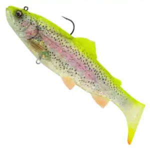 Savage Gear 3D Trout Rattle Shad - Clear Lemon Trout - 17 cm - 1636637