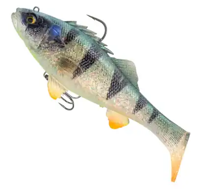 Savage Gear 3D Perch RTF - Ghost Silver - 17,5 cm - 1624948