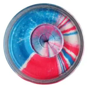 Berkley PowerBait Natural Glitter Trout Dough - Garlic Capitain America Glitter - 1633596