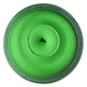 Berkley PowerBait Natural Glitter Trout Dough - Garlic Spring Green Glitter - 1633598