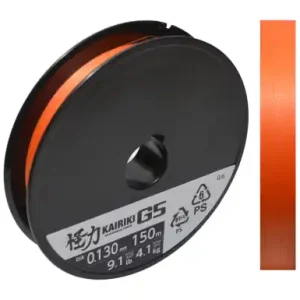 Schnur Shimano Kairiki G5 - Orange - 150 m