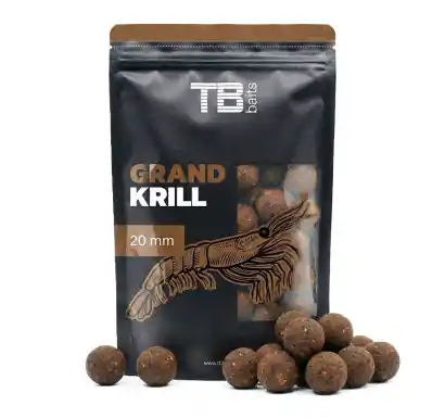 Boilies TB Baits Grand Krill 1 kg - Ø 24 mm
