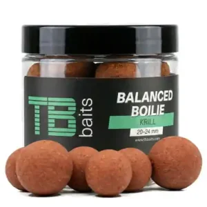Balanced boilies TB Baits + attraktor - Krill - Ø 20 - 24 mm