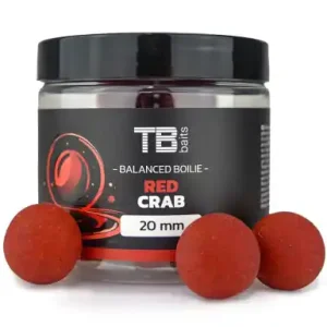 Balanced boilies TB Baits + attraktor - Red Crab - Ø 24 mm
