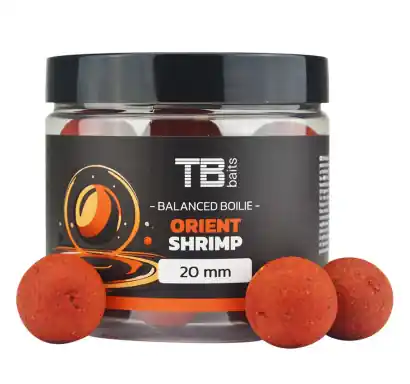Balanced boilies TB Baits + attraktor - Orient Shrimp - Ø 24 mm