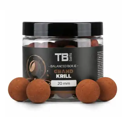 Balanced boilies TB Baits + attraktor - Grand Krill - Ø 24 mm