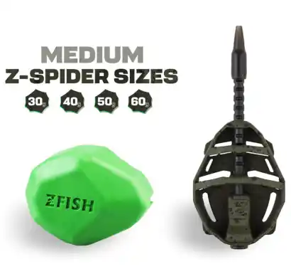 Zfish Method Feeder Spider Medium Mould ZF-6435