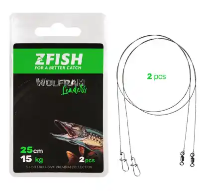 Vorfach ZFish Wolfram - 25 cm / 15,0 kg - ZF-6355