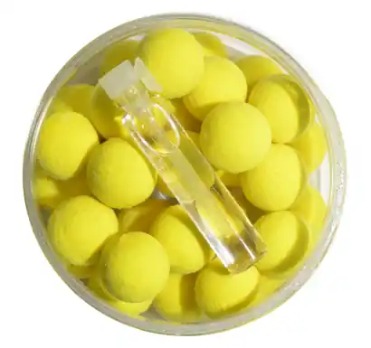 Boilies ABaits Fluo POP-UP - Banane