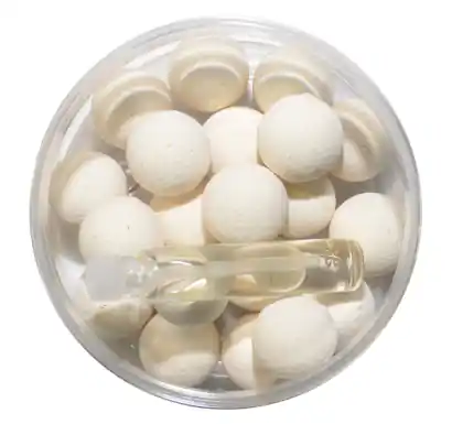 Boilies ABaits Fluo POP-UP - Knoblauch