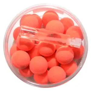 Boilies ABaits Fluo POP-UP - Erdbeere / Maulbeere