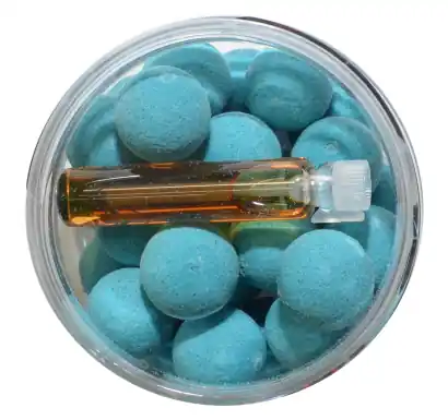 Boilies ABaits Fluo POP-UP - Pflaume
