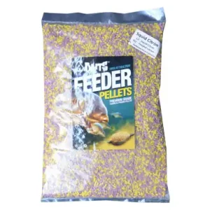 Pellets ABaits Fluo Feeder Ø 2,0 mm - Tintenfisch / Zitrone