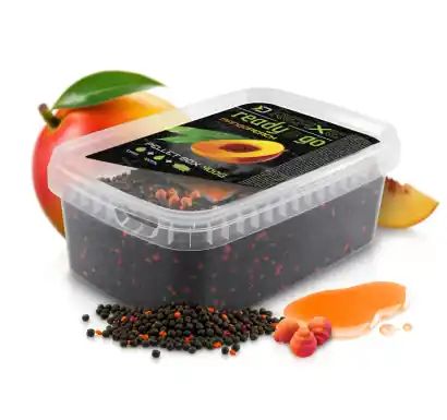 Pellet box Delphin Reaxe READY&GO / Mango - Pfirsich