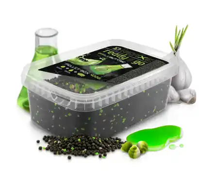 Pellet box Delphin Reaxe READY&GO / Knoblauch - Butyric